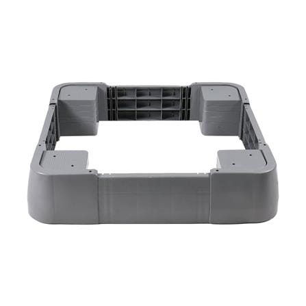 ฐานรองเครื่องซักผ้าปรับได้ CKR PLASTIC F-WS-WL 51-65X51-65 ซม. สีเทา SIZE S_1