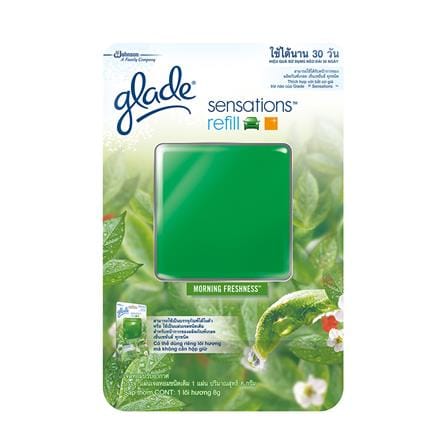 รีฟิลเจลปรับอากาศทั่วไป GLADE 8g MORNING FRESH_0