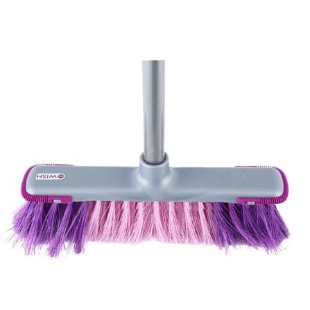 ไม้กวาดไล่น้ำพลาสติก BE WISH 12 นิ้ว สีม่วง_1
