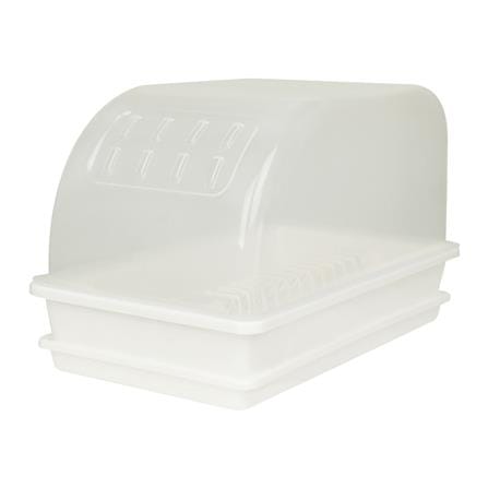 ชั้นคว่ำจานพลาสติกมีฝาครอบ G-WARE 267A