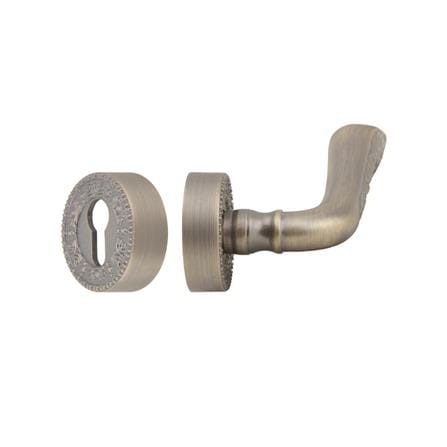 มือจับก้านโยกห้องทั่วไป MORTISE  HAFELE 499.62.412 สีทองเหลืองรมดำ_2