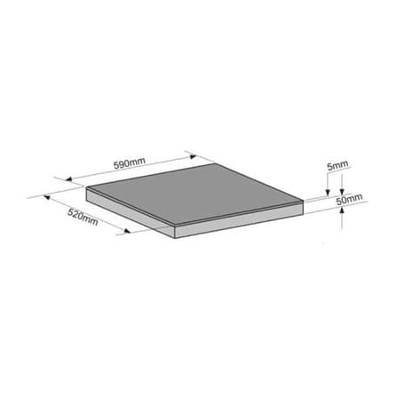 BUILT-IN CERAMIC HOB TECNOPLUS VT 4060 MN 59CM_1
