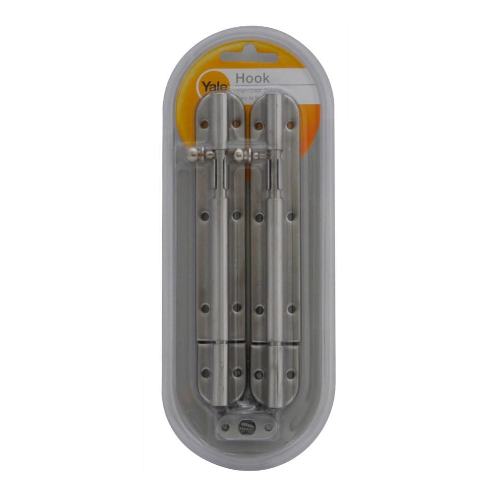 กลอนทั่วไป YALE BA90706 6 นิ้ว สีสเตนเลส (แพ็ก 2 ชิ้น)