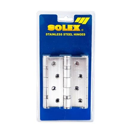 บานพับ 4x3 นิ้ว x 3 มม. SOLEX 4330 สีสเตนเลส (แพ็ก 3 ชิ้น)_1