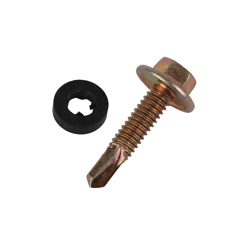 SELF-DRILLING SCREW WITH NUT FITT 5.5X25MM 16EA