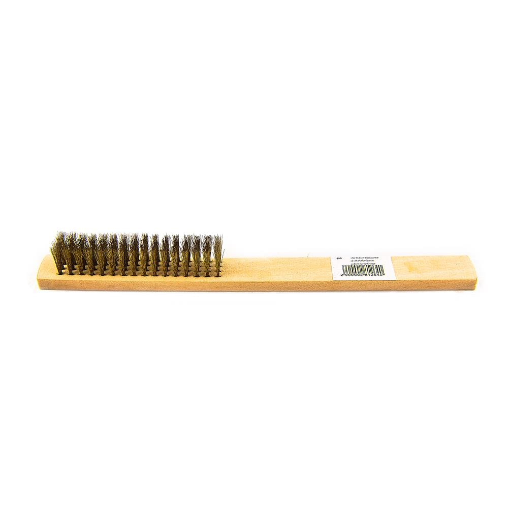 BRASS WIRE BRUSH SHINO 4-ROW