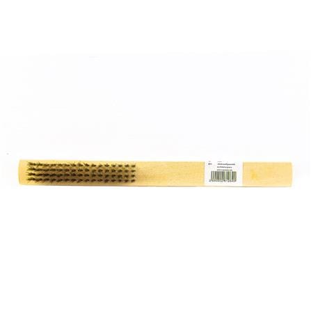 BRASS WIRE BRUSH SHINO 4-ROW_0