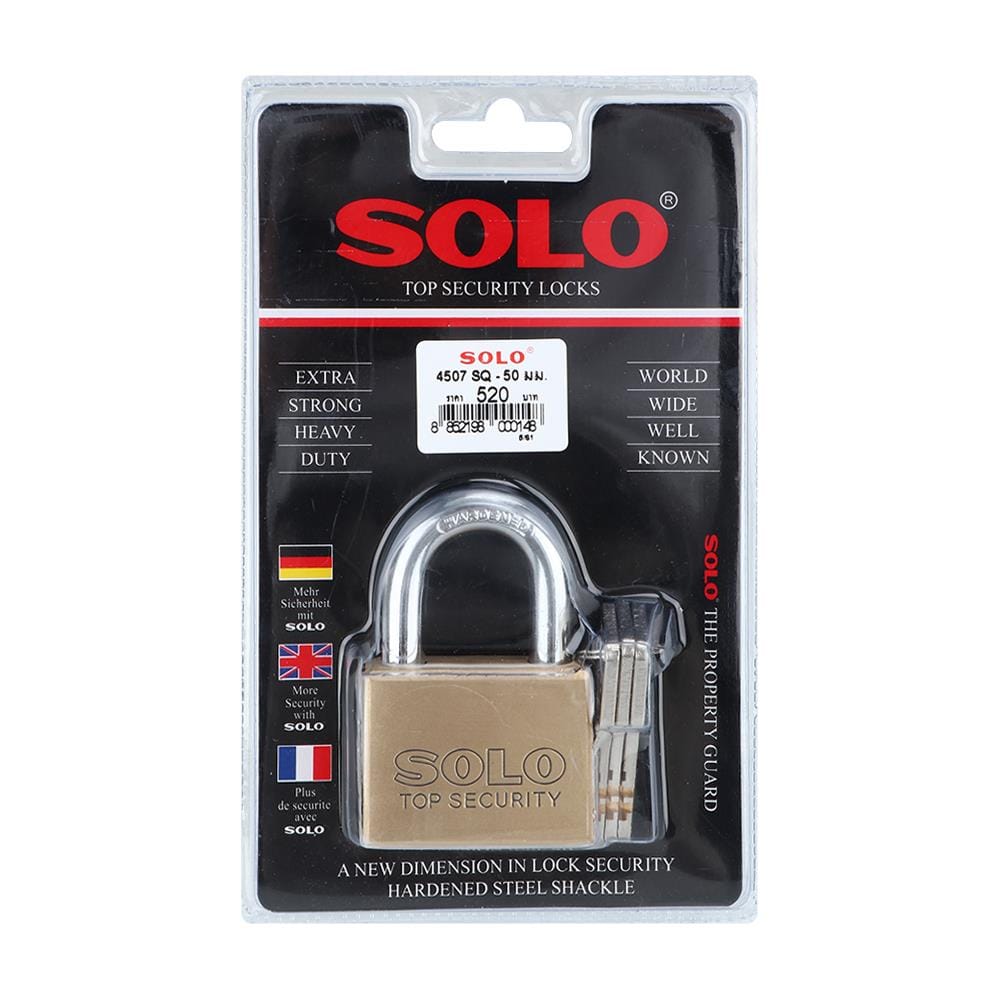 กุญแจลูกปืน SOLO 4507SQ-50 50 มม.