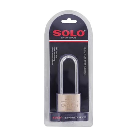 กุญแจสปริง SOLO 84-40L 40 มม. สีทองเหลืองขัดเงา_2