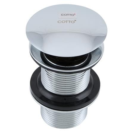 สะดืออ่างล้างหน้าแบบกด COTTO CT665N(HM) สีโครม