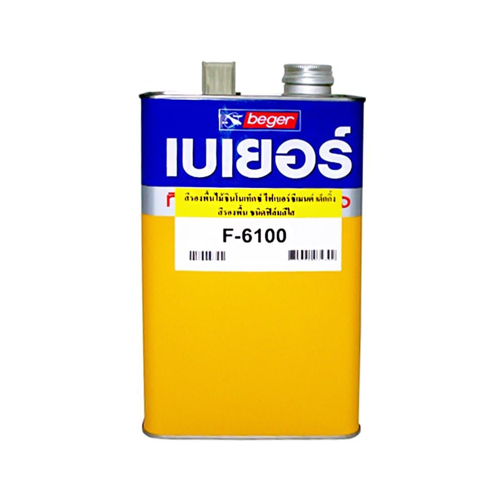 สีรองพื้นไม้ไฟเบอร์ซีเมนต์ BEGER F-6100 1 แกลลอน