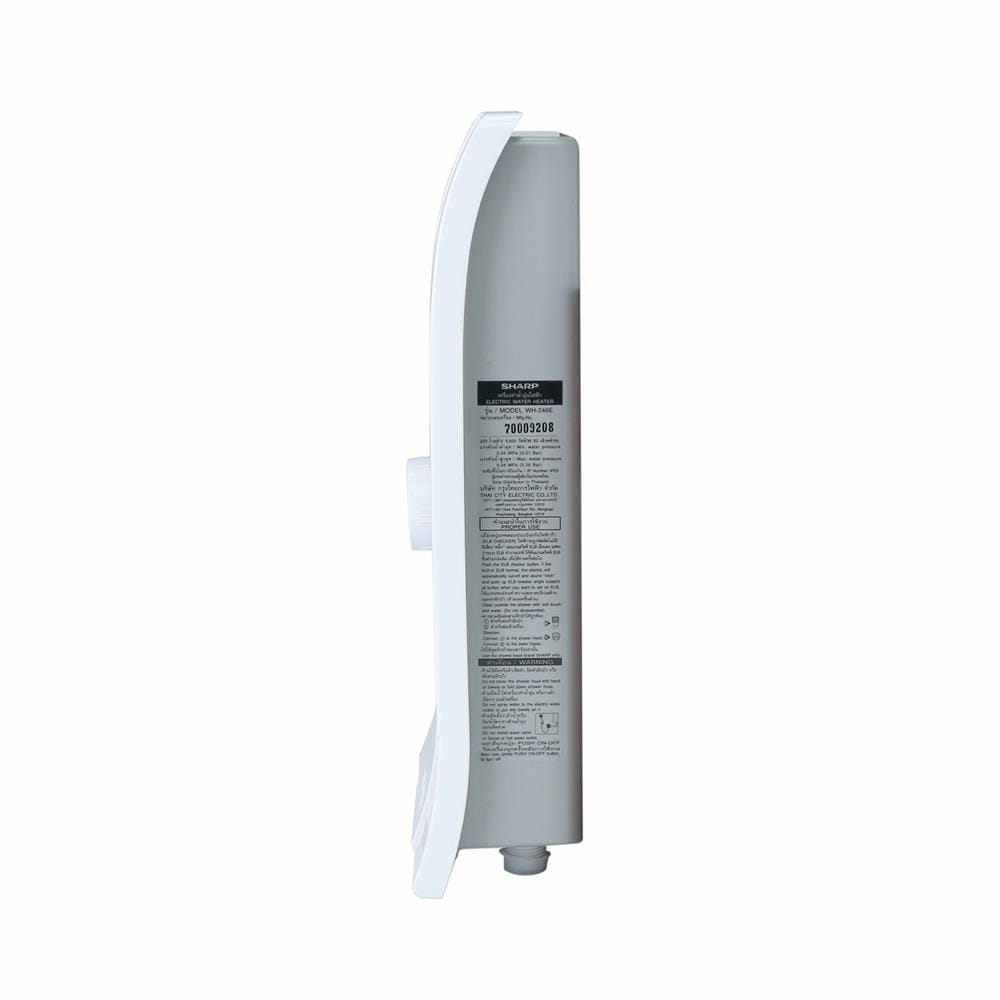 เครื่องทำน้ำอุ่น SHARP WH-246E 4500 วัตต์ สีขาว