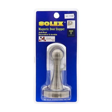 กันชนแม่เหล็กแท่ง SOLEX 17 AB สีทองเหลืองรมดำ_2