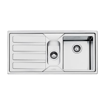 ซิงค์ฝัง 1.5 หลุม 1 ที่พัก SMEG LD102S 100.8 ซม.