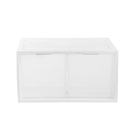 กล่องลิ้นชัก 2 ลิ้นชัก STACKO CK-72 40x35.8x21.2 ซม. สีขาว_1