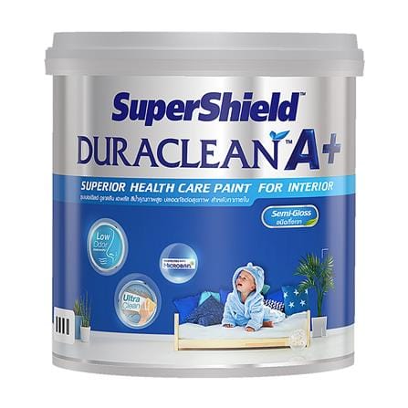 สีน้ำทาภายใน TOA SUPERSHIELD DURACLEAN A PLUS 0100...