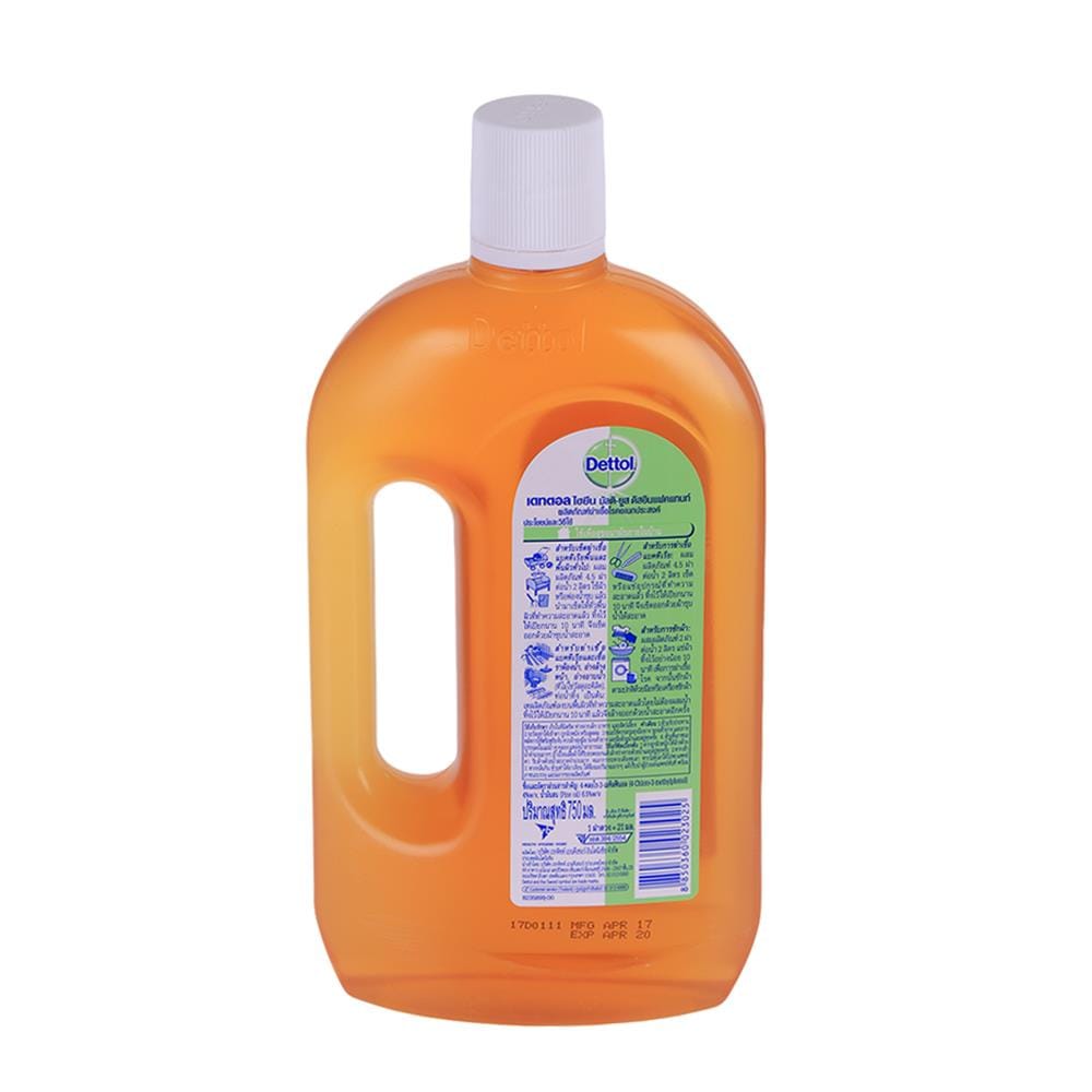น้ำยาทำความสะอาดฆ่าเชื้ออเนกประสงค์ DETTOL 750 มล.