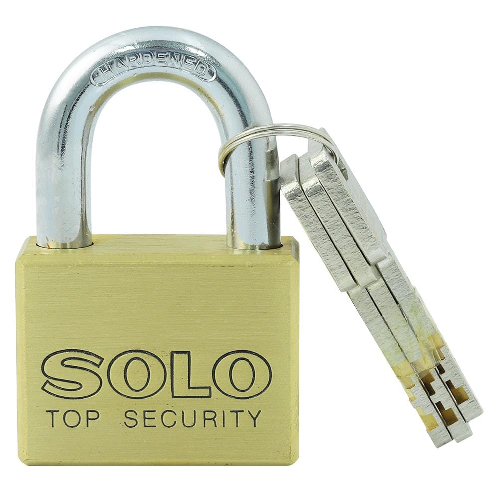 กุญแจ MK SOLO 4507SQ 45 มม. PB 4 ตัว/ชุด