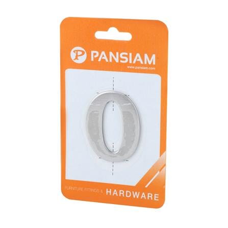 ตัวเลขอารบิค #0 PANSIAM AN-050 50 มม. สีสเตนเลส_1