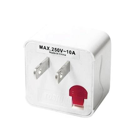 UNIVERSAL ADAPTER 2-PIN TOSHINO FS-18E 2-PIN WHITE_1