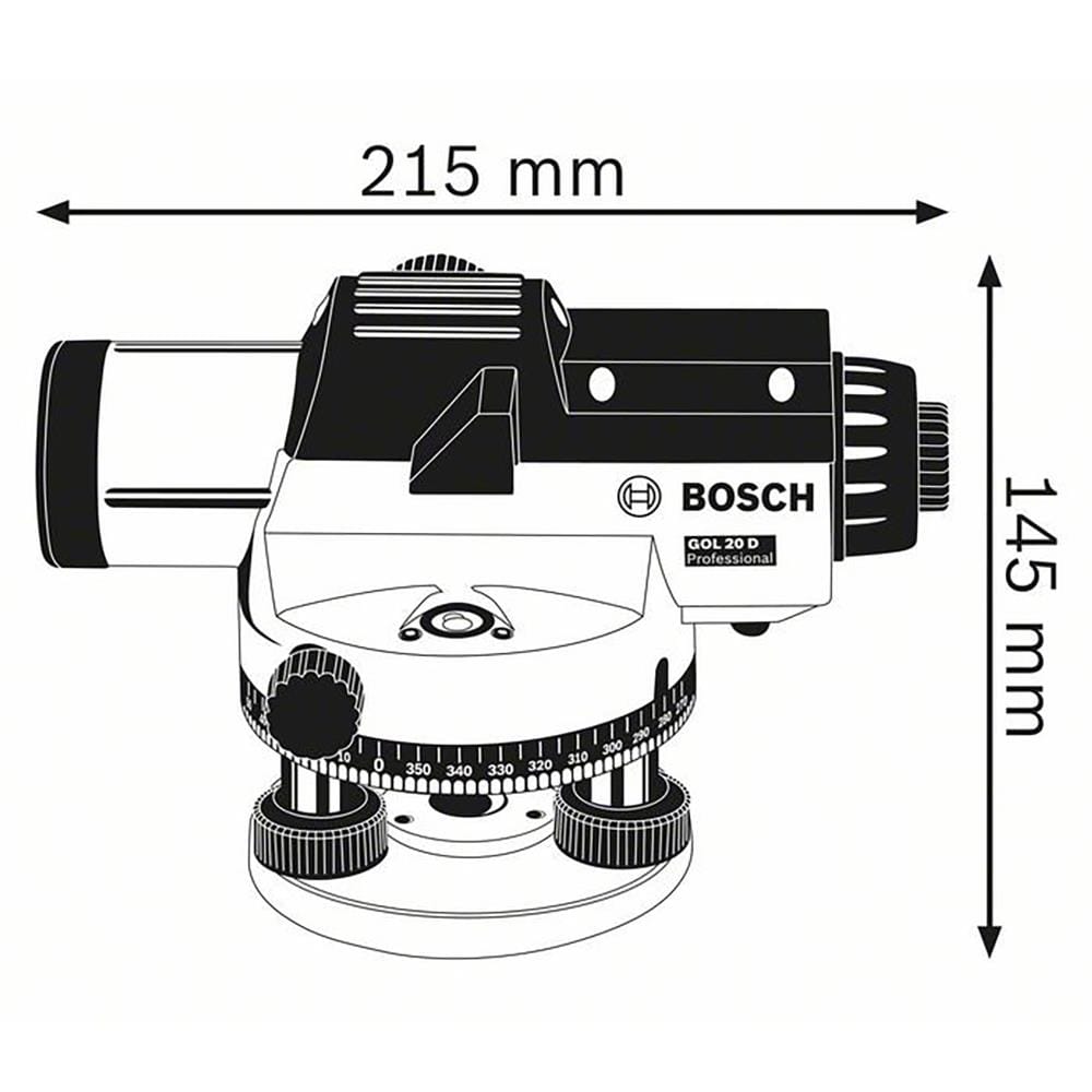 กล้องวัดระดับเลเซอร์ BOSCH GOL26D