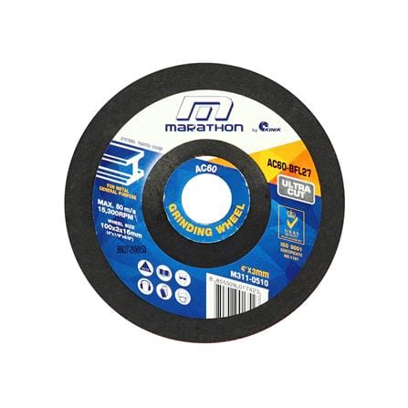 แผ่นเจียรบาง MARATHON AC60 M311-0510 4 นิ้ว