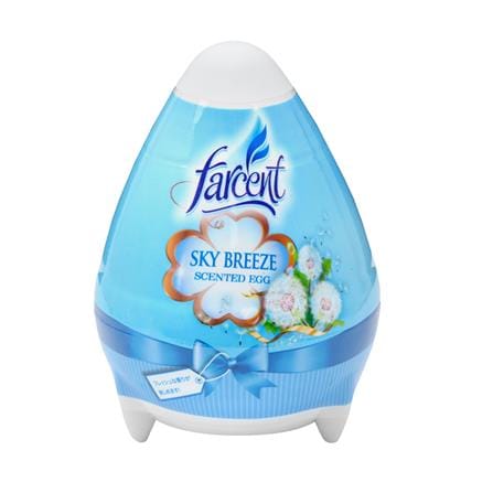 เจลปรับอากาศ FARCENT EGG 170g SKY BREEZE_0