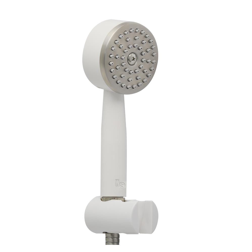 ชุดฝักบัวสายอ่อน 1 ระดับ WS รุ่น WS-8130PW สีขาว