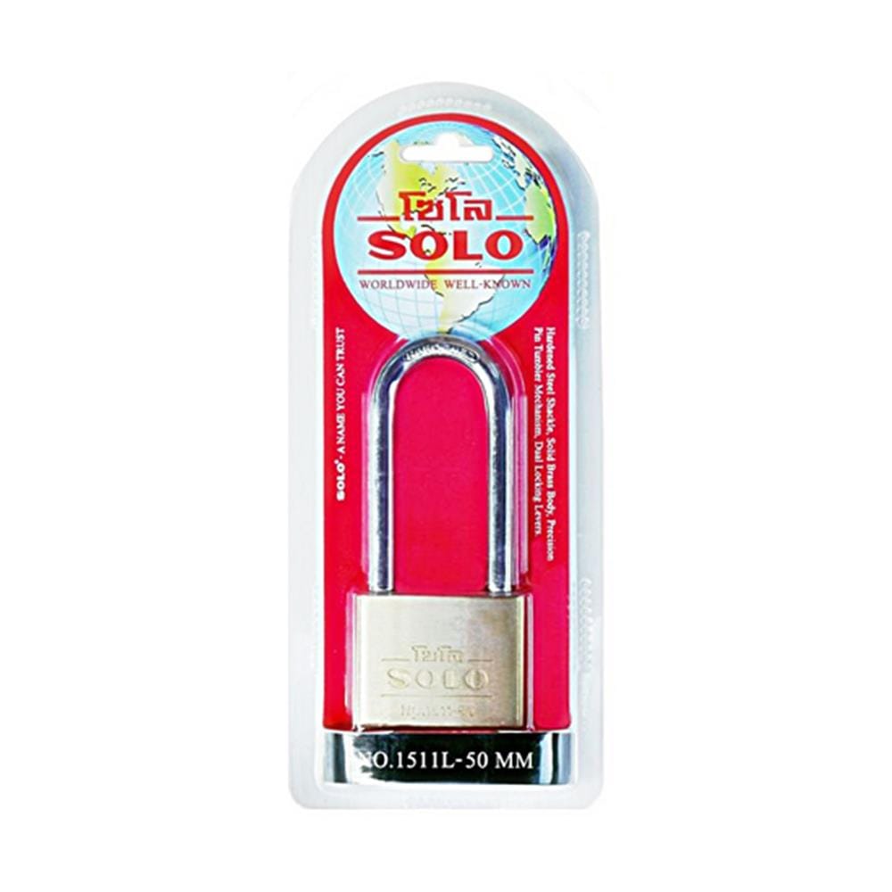 กุญแจสปริง SOLO 1511-50L 50 มม.