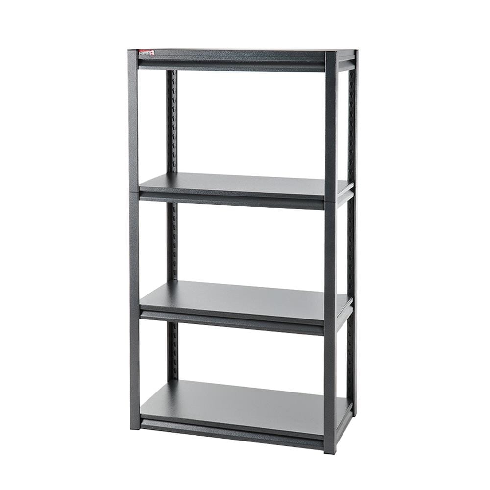 4-TIER SHELVING UNIT FURDINI ZIR BLACK