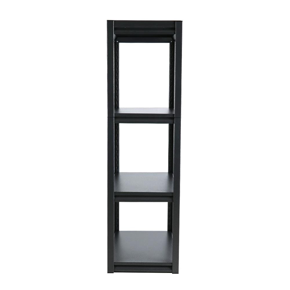 4-TIER SHELVING UNIT FURDINI ZIR BLACK