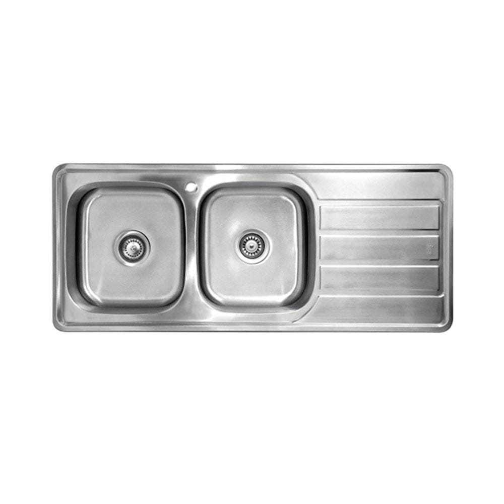BUILT-IN SINK 2B1RD TEKA T PLUS STAINLESS STEEL