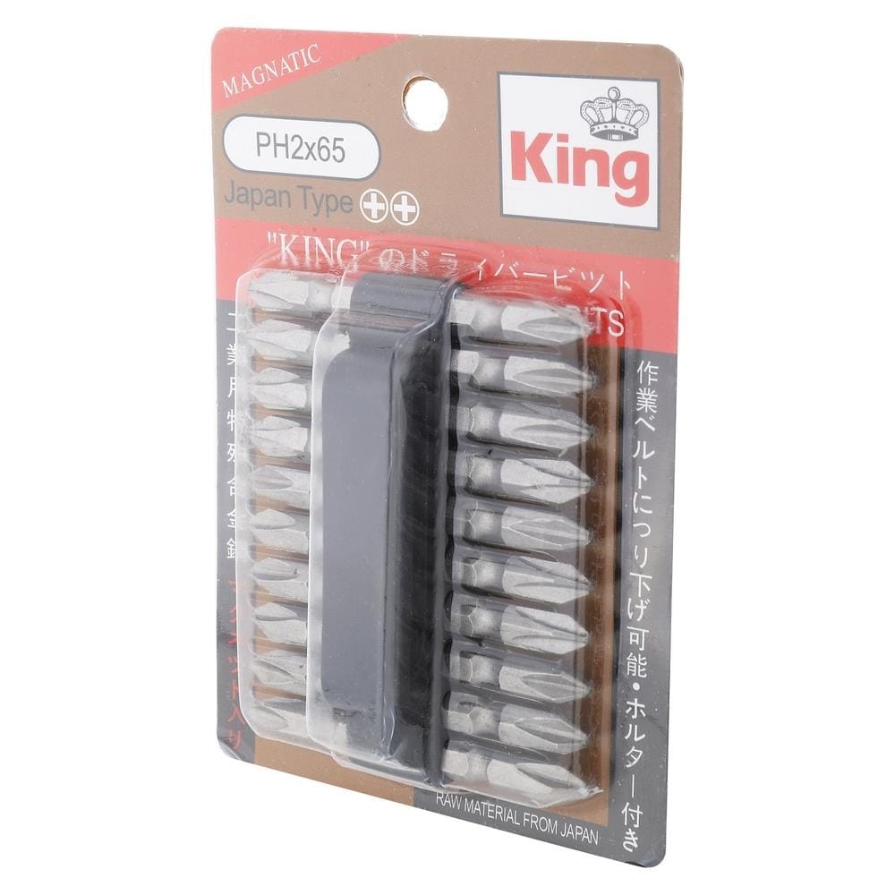 ดอกไขควง KING 2x65 มม. 10EA