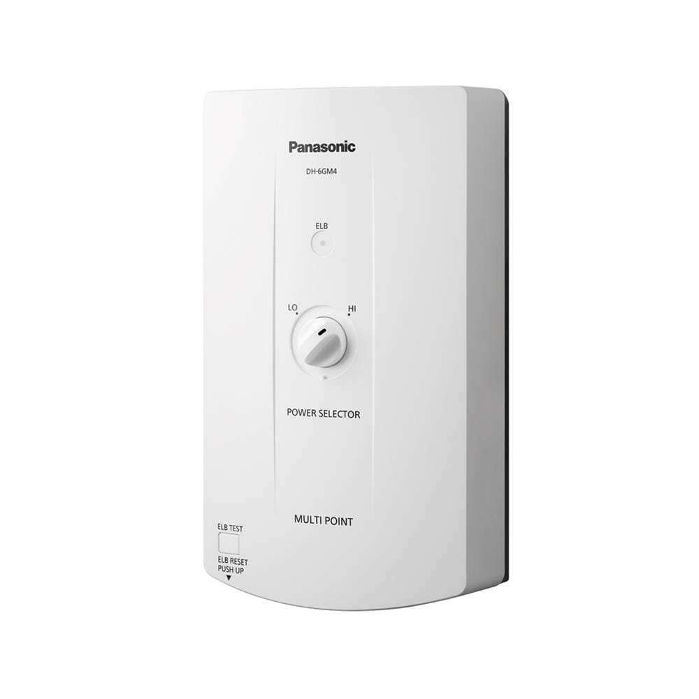 เครื่องทำน้ำร้อน PANASONIC DH-6GM4TW 6000 วัตต์ สีขาว