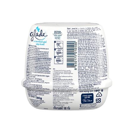 เจลปรับอากาศ GLADE SCENTED 180 กรัม OCEANESCAPE_1