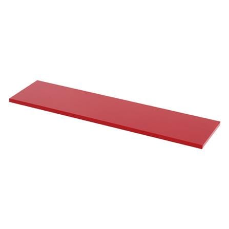 ACRYLIC WALL SHELF STACKO 90X24X1.8CM RED_0