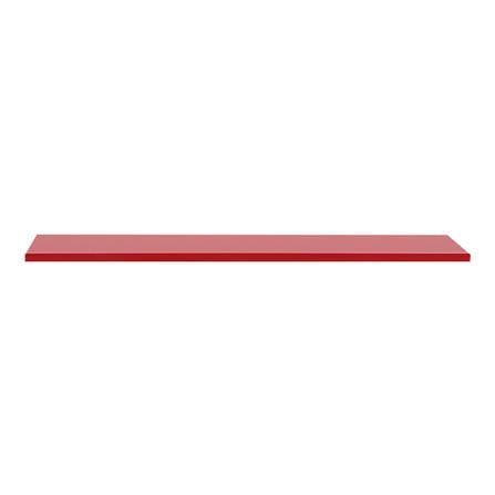 ACRYLIC WALL SHELF STACKO 90X24X1.8CM RED_1
