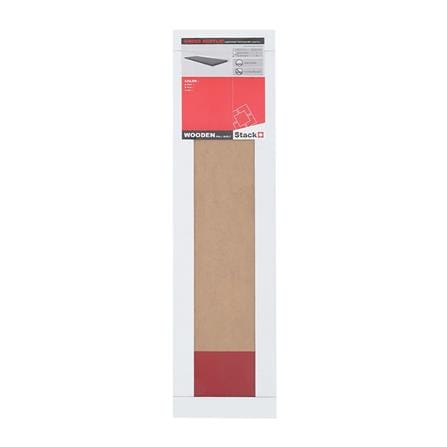 ACRYLIC WALL SHELF STACKO 90X24X1.8CM RED_3