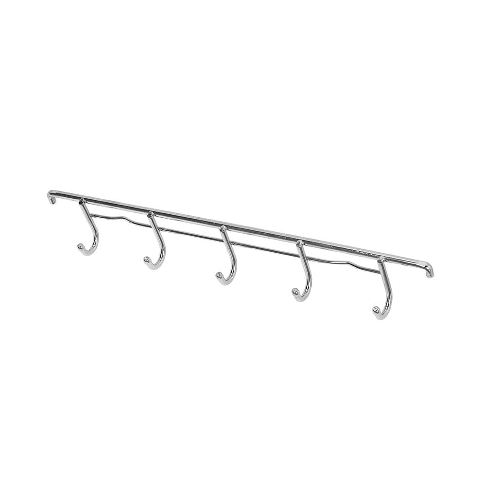 STAINLESS STEEL KITCHEN RAIL WITH 5 HOOKS KECH KECH-206D 35CM