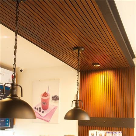 ไม้ระแนง ตกแต่งผนัง CONWOOD 10.2X305X2.5 ซม. สีธรรมชาติ_3