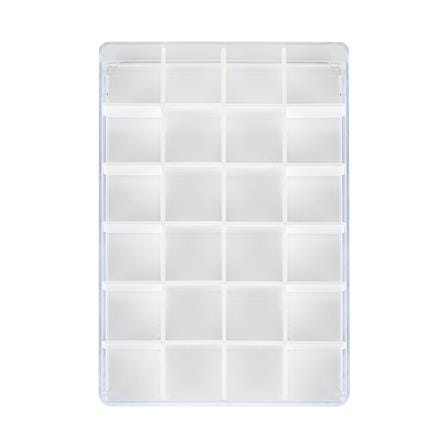 กล่องแบ่งช่อง 24 ช่อง STACKO TLV606 16.3x24.6x2.9 ซม. สีใส_2
