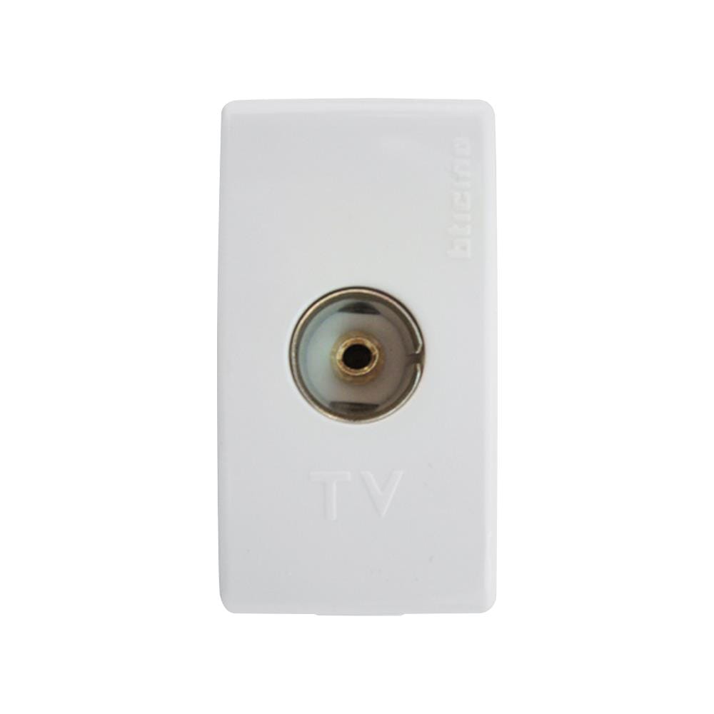 เต้ารับโทรทัศน์ 75 โอห์ม BTICINO SAM9152D สีขาว