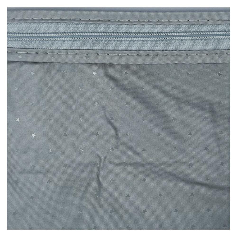 ผ้าคลุมเครื่องซักผ้าฝาบน PVC PLIM สีเทา