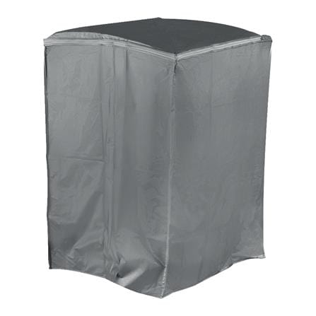 ผ้าคลุมเครื่องซักผ้าฝาหน้า PVC PLIM สีเทา_0