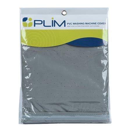ผ้าคลุมเครื่องซักผ้าฝาหน้า PVC PLIM สีเทา_3