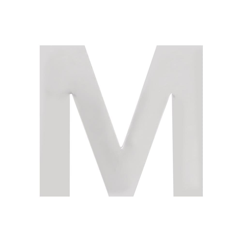 ตัวอักษร #M STAINLESS POLISHED FITT SS-M 50 2 นิ้ว