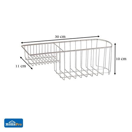 ชั้นแขวนติดผนัง 1 ชั้น BATH TIME BT-P102 SS201_4