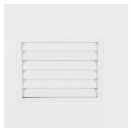 PVC BATHROOM DOOR AZLE GROOVE BOTTOM LOUVER 70X200CM WHITE_2