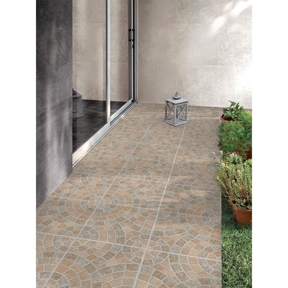 FLOOR TILE 16x16IN COTTO TARBES BROWN PM 1M2
