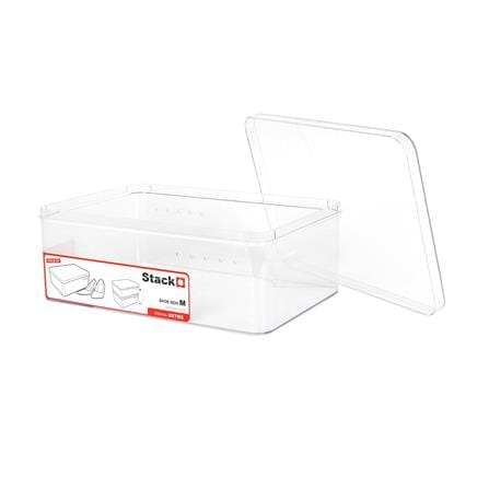 SHOE BOX STACKO 887RS 19.2X28X10.7CM CLEAR_3